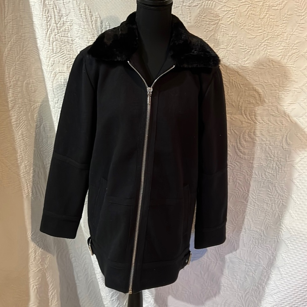 Bagatelle polyester blend zip up‎ jacket, size medium, NWT